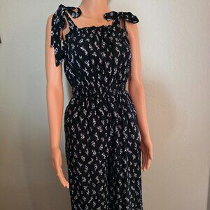 Mi Ami women's wide legged romper jumpsuit, size S.